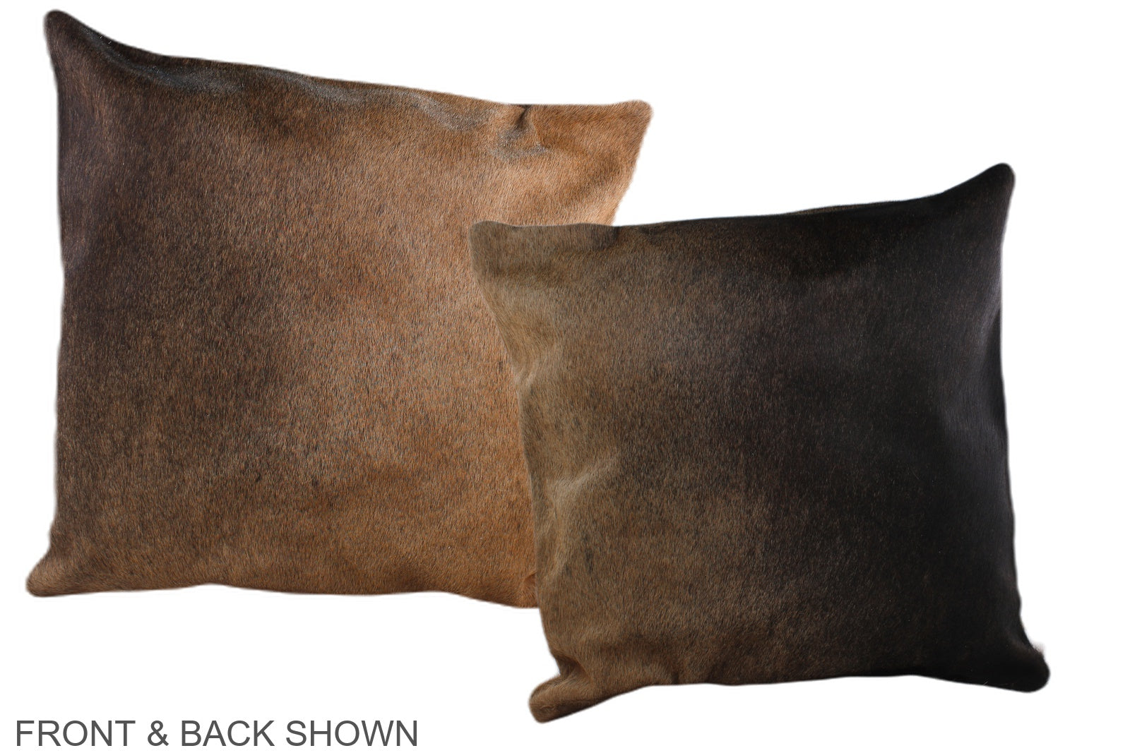 Chocolate Cowhide Pillow #A36745
