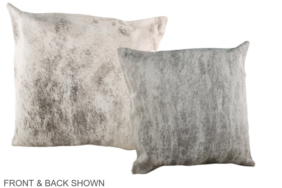 Grey Cowhide Pillow #A36757