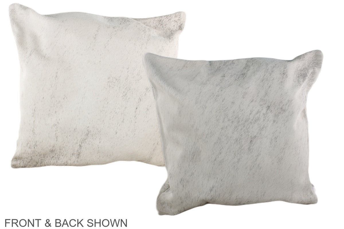 Grey Cowhide Pillow #A36764