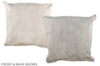 Grey 20"x20" Brazilian Cowhide Pillow #A36766 by Hudson Hides