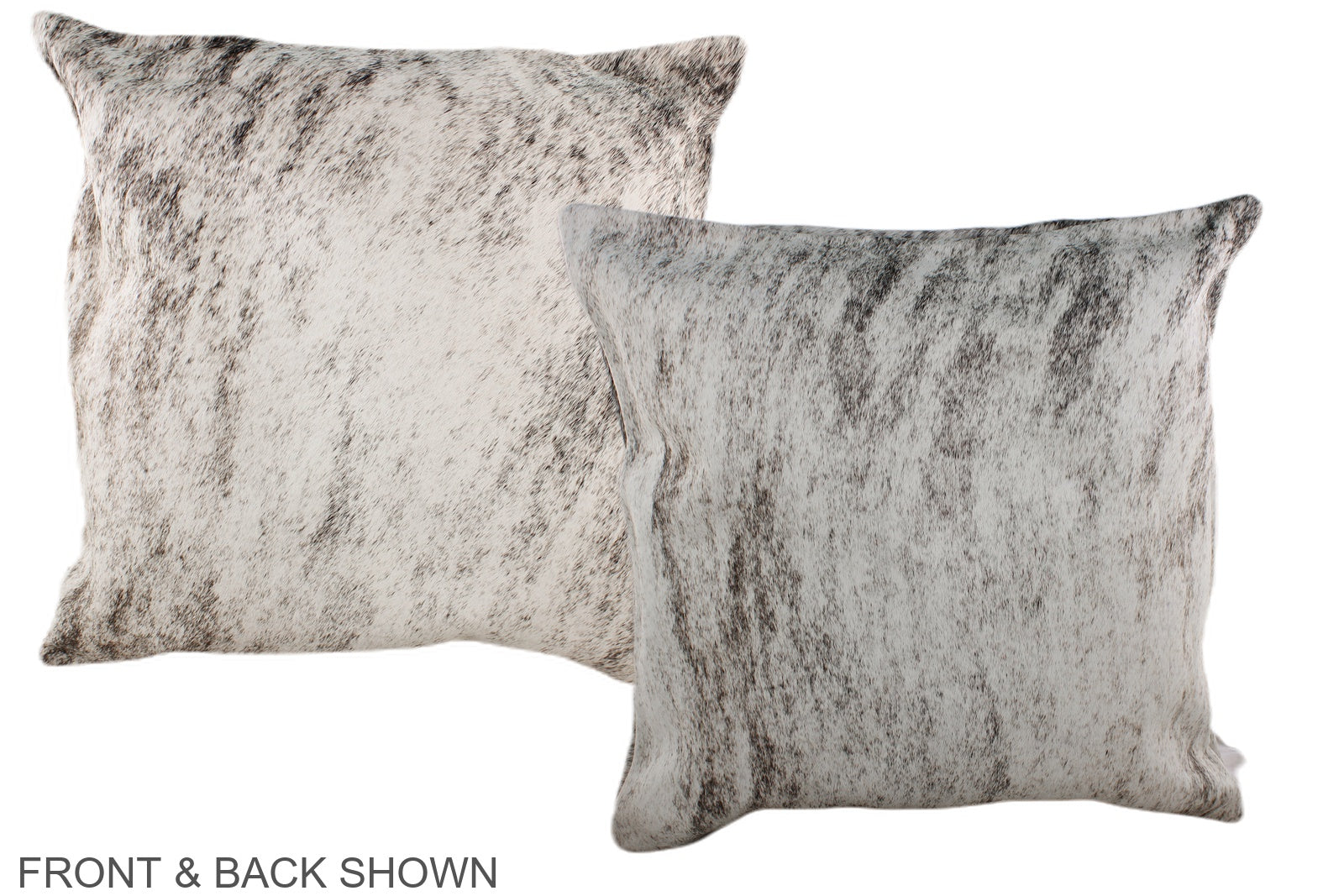 Grey Cowhide Pillow #A36795