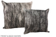 Grey 20"x20" Brazilian Cowhide Pillow #A36797 by Hudson Hides