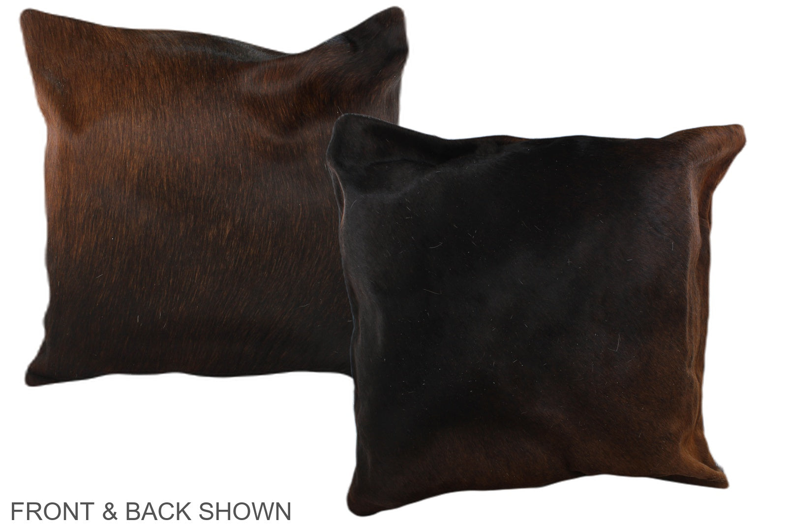 Chocolate Cowhide Pillow #A36830