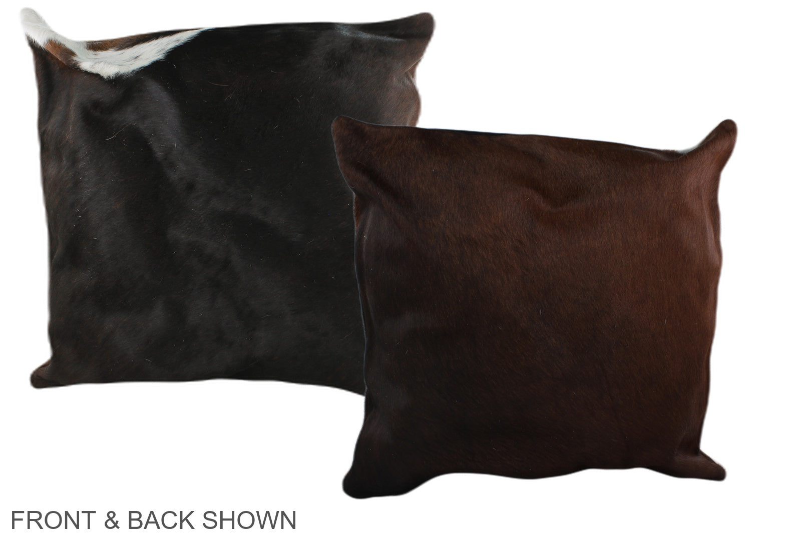 Chocolate Cowhide Pillow #A36839