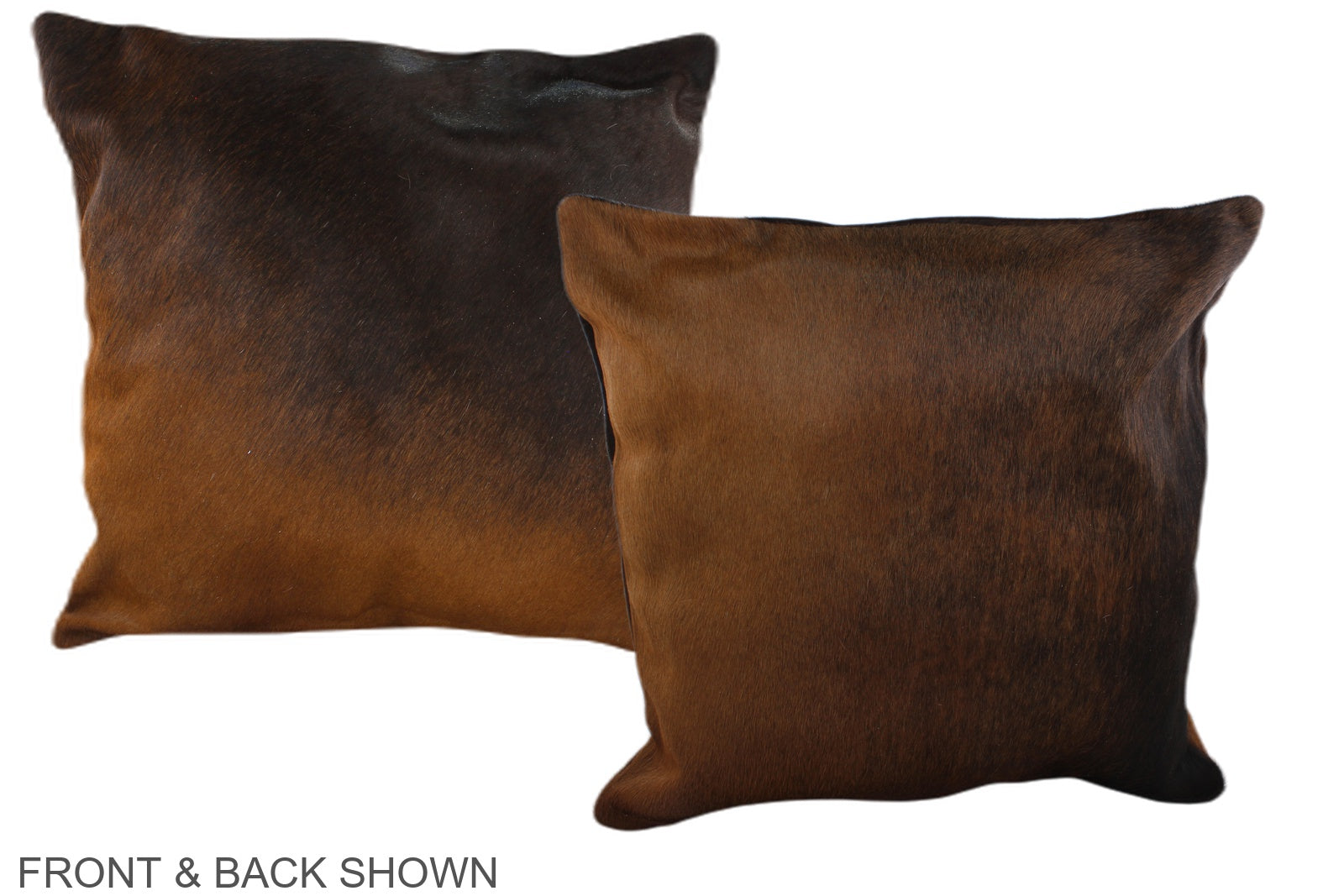 Chocolate Cowhide Pillow #A36848