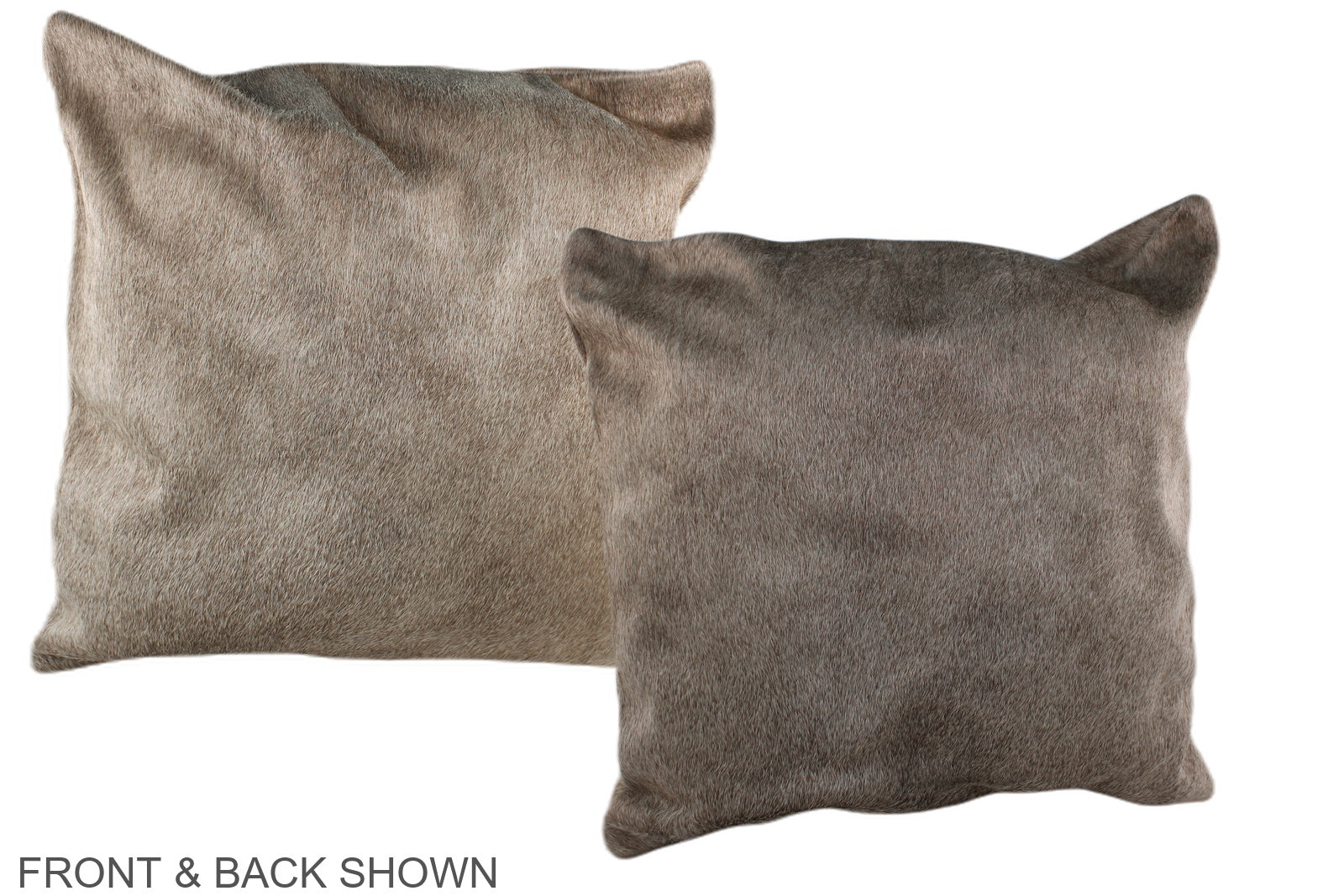 Champagne Cowhide Pillow #A36849