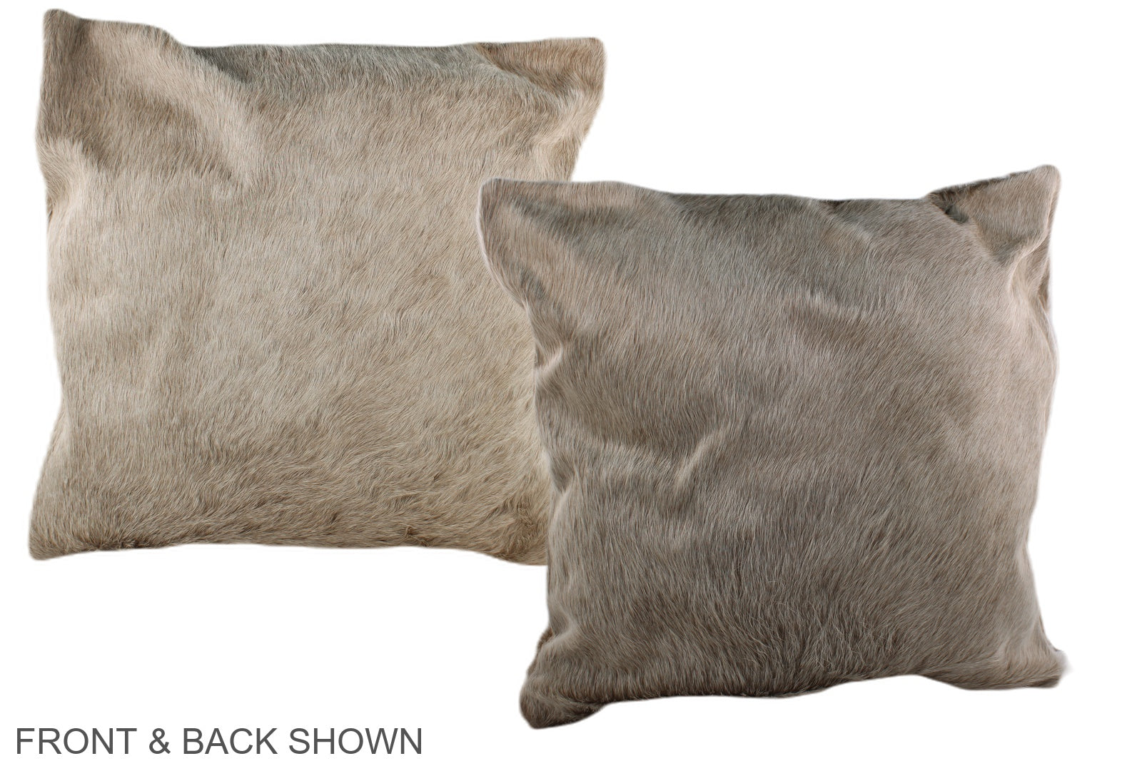 Taupe Cowhide Pillow #A36860