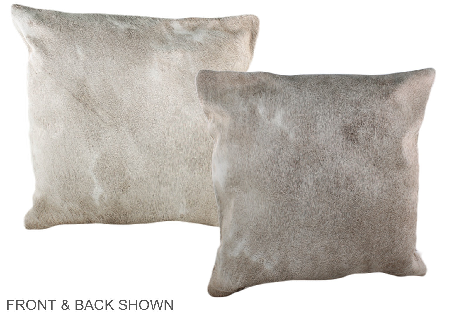 Champagne Cowhide Pillow #A36867