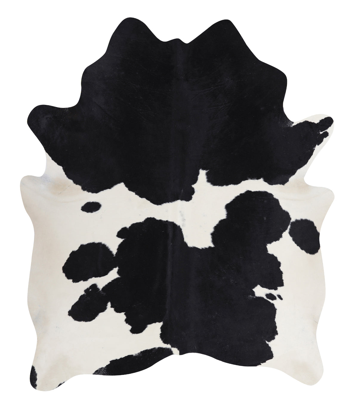 Black and White Cowhide Rug #A3688