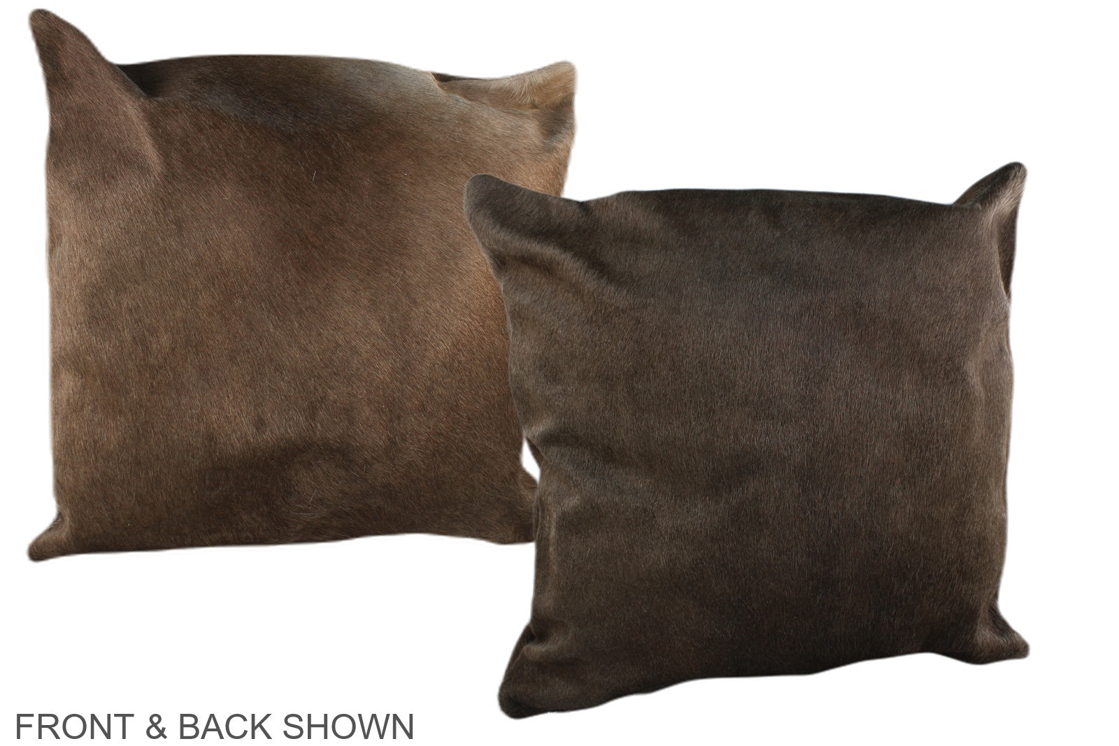 Taupe Cowhide Pillow #A36915