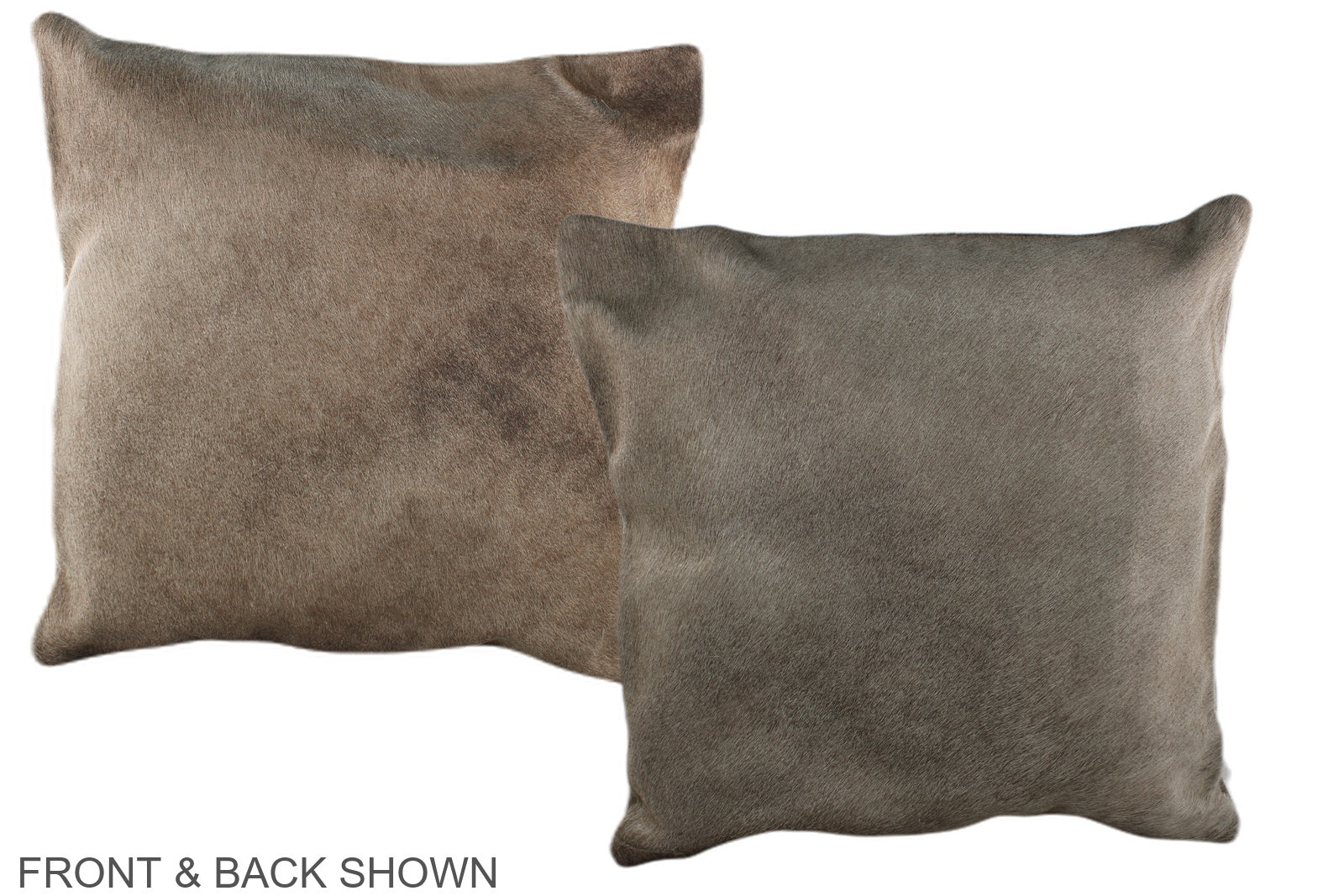 Taupe Cowhide Pillow #A36920