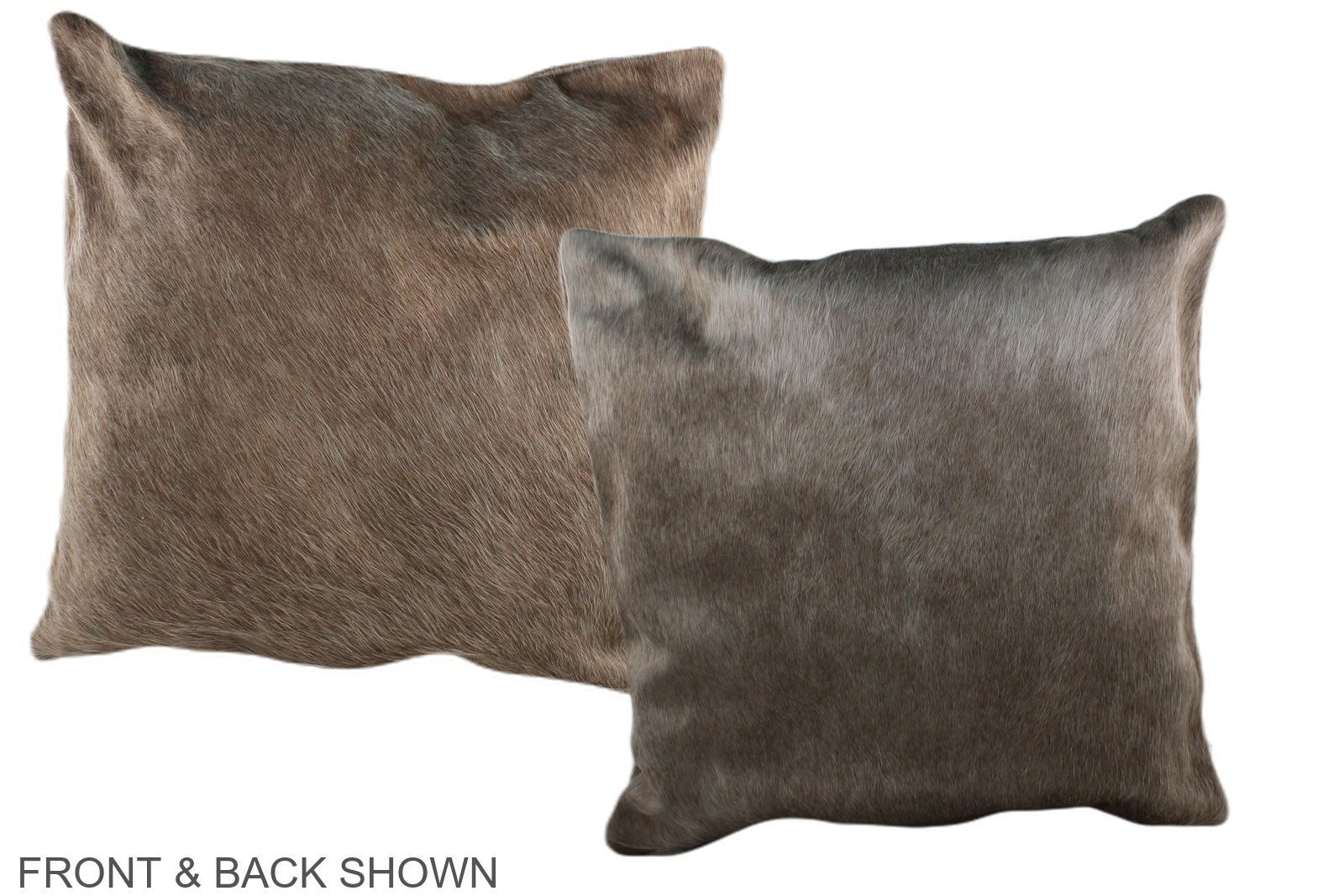 Taupe Cowhide Pillow #A36930