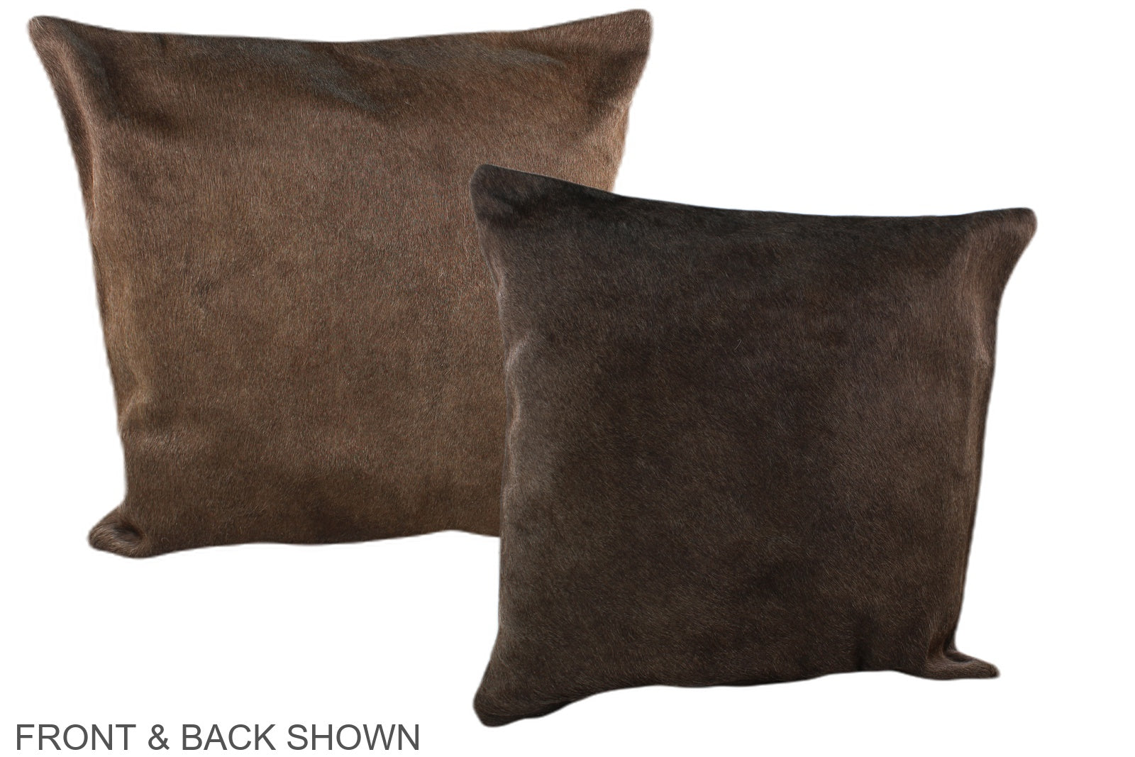 Taupe Cowhide Pillow #A36983