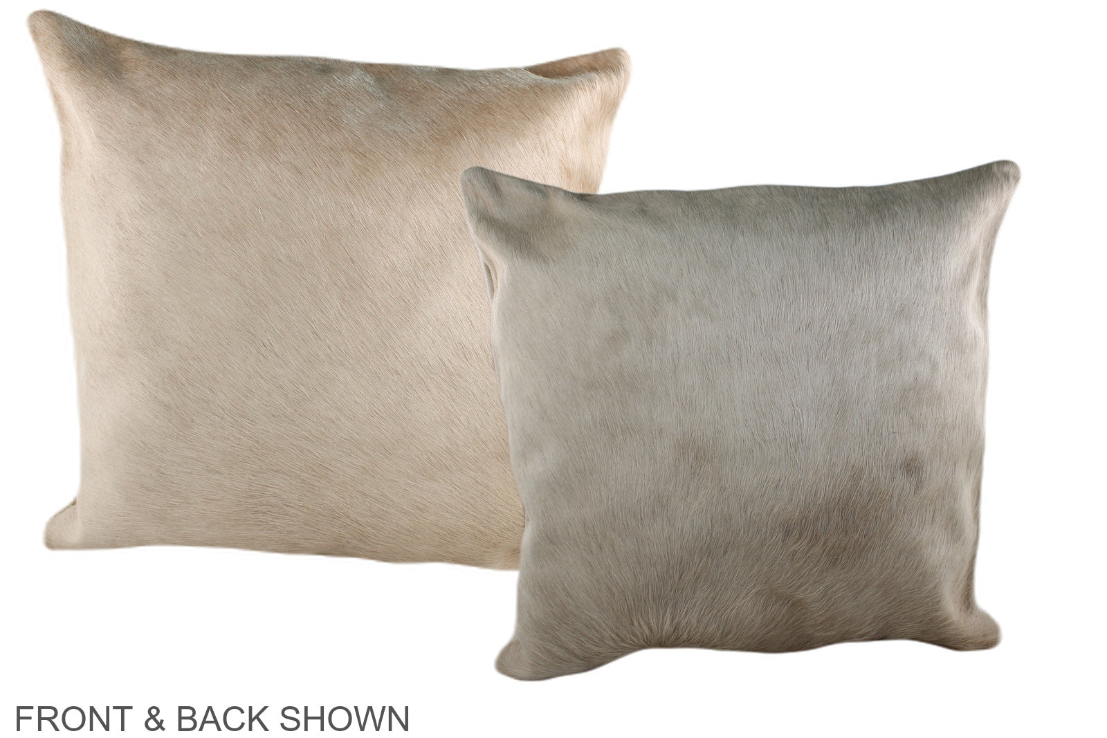 Champagne Cowhide Pillow #A37025