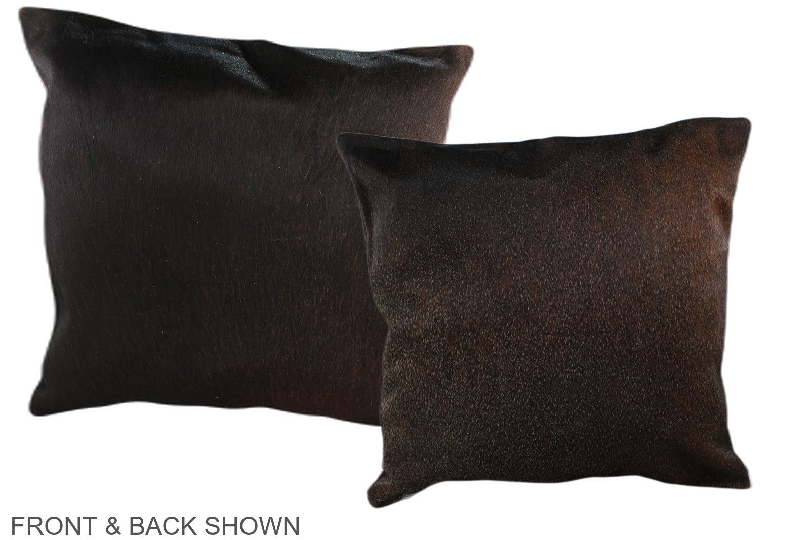 Chocolate Cowhide Pillow #A37096