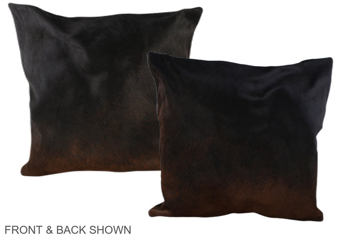 Chocolate 20"x20" Brazilian Cowhide Pillow #A37111 by Hudson Hides