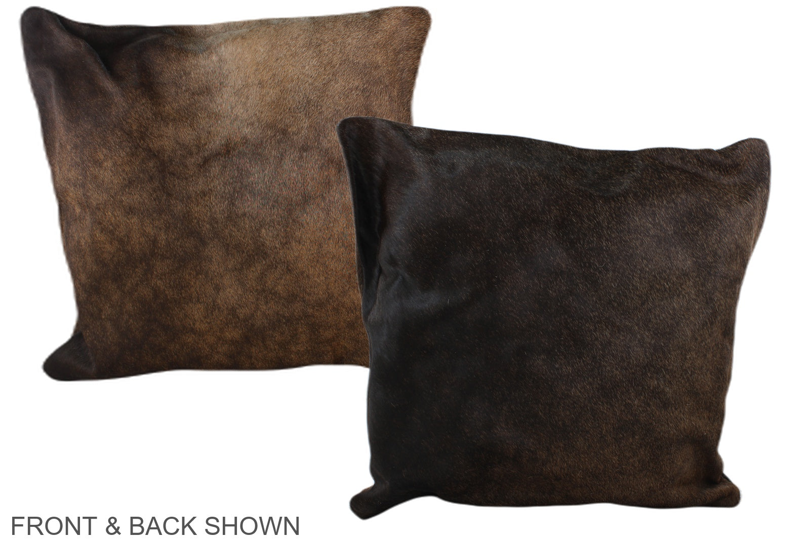 Chocolate Cowhide Pillow #A37331