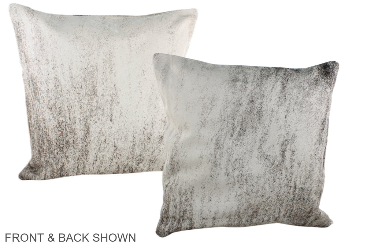 Grey Cowhide Pillow #A37501