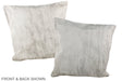 Grey 20"x20" Brazilian Cowhide Pillow #A37511 by Hudson Hides