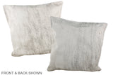 Grey 20"x20" Brazilian Cowhide Pillow #A37511 by Hudson Hides