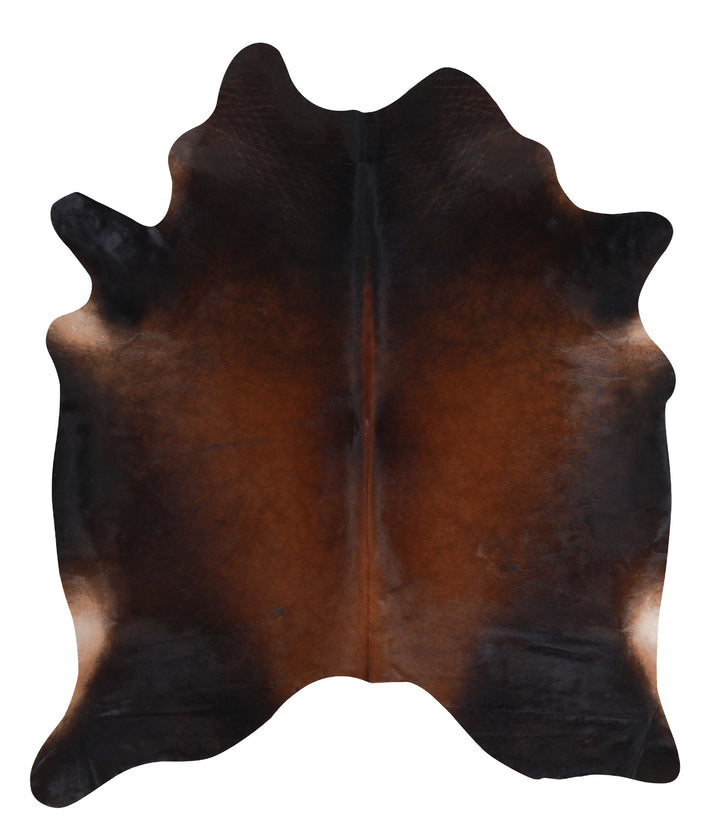 Warm Caramel X-Large Brazilian Cowhide Rug 7'3"H x 6'2"W #A3777 by Hudson Hides