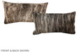 Grey 12"x22" Brazilian Cowhide Pillow #A37786 by Hudson Hides