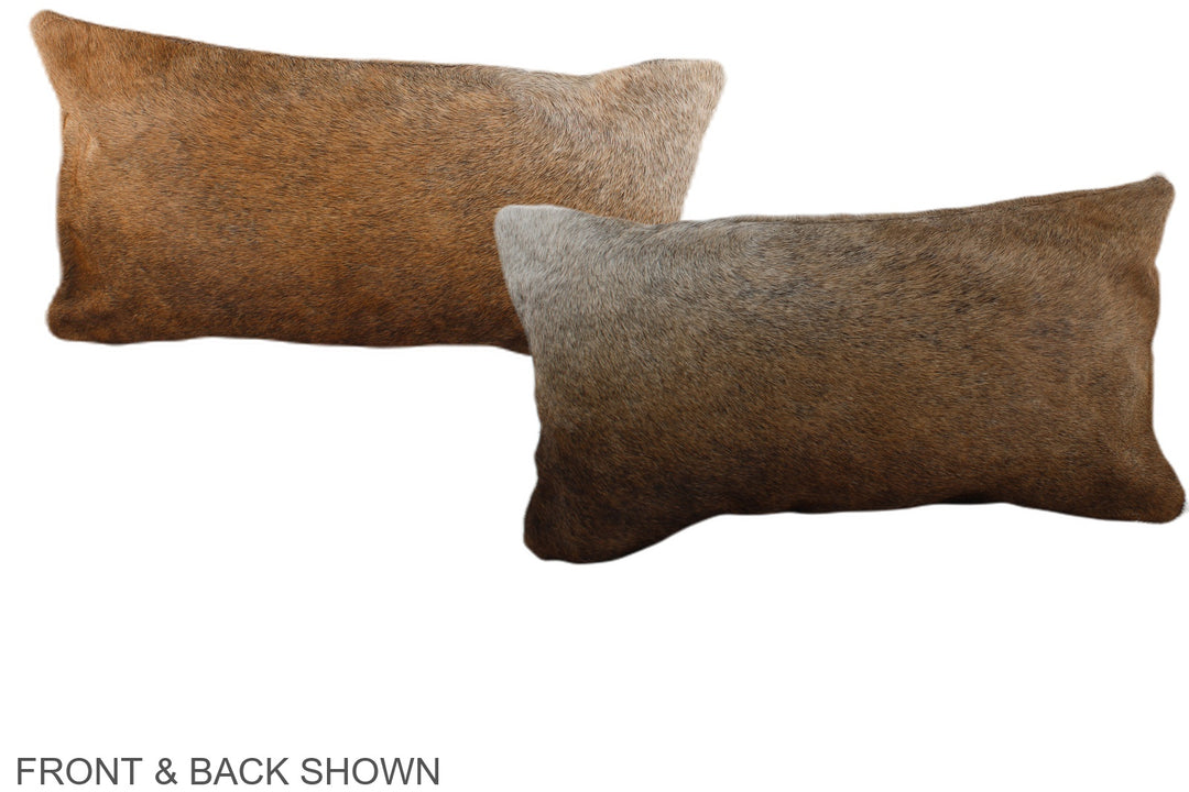 Caramel 12"x22" Brazilian Cowhide Pillow #A37845 by Hudson Hides