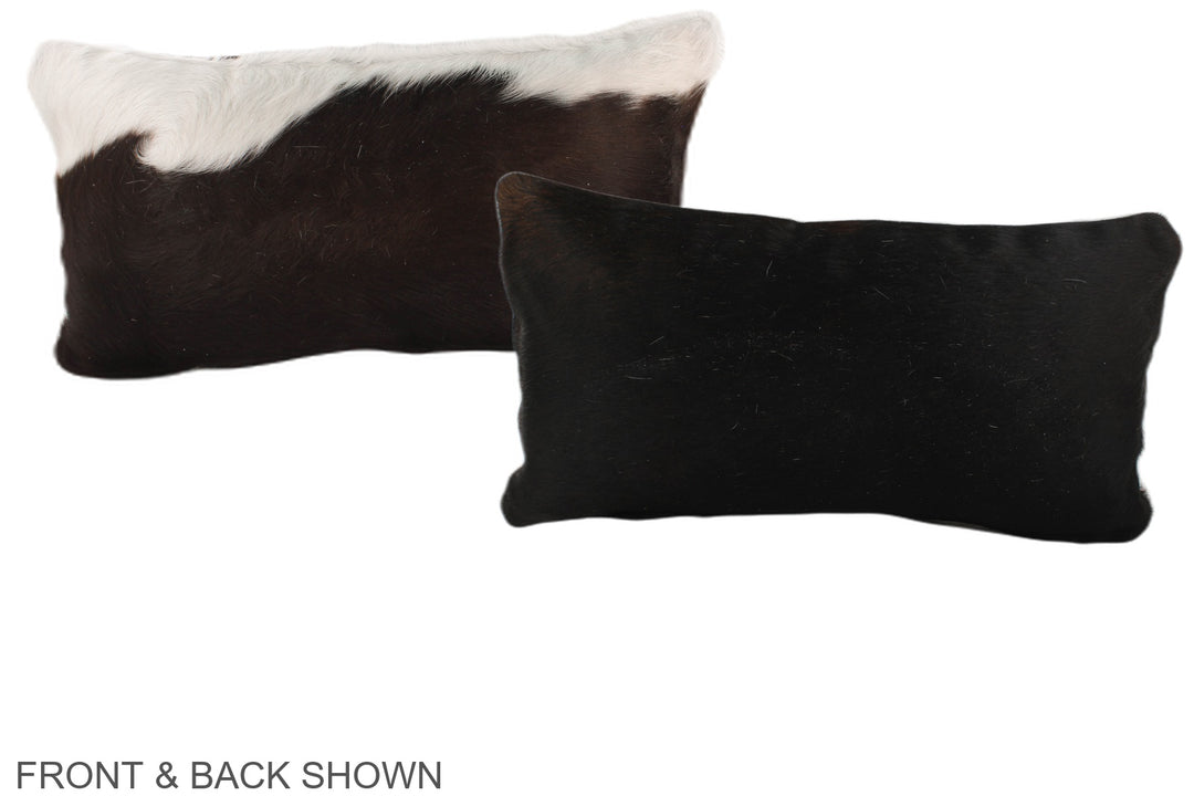 Chocolate 12"x22" Brazilian Cowhide Pillow #A37888 by Hudson Hides