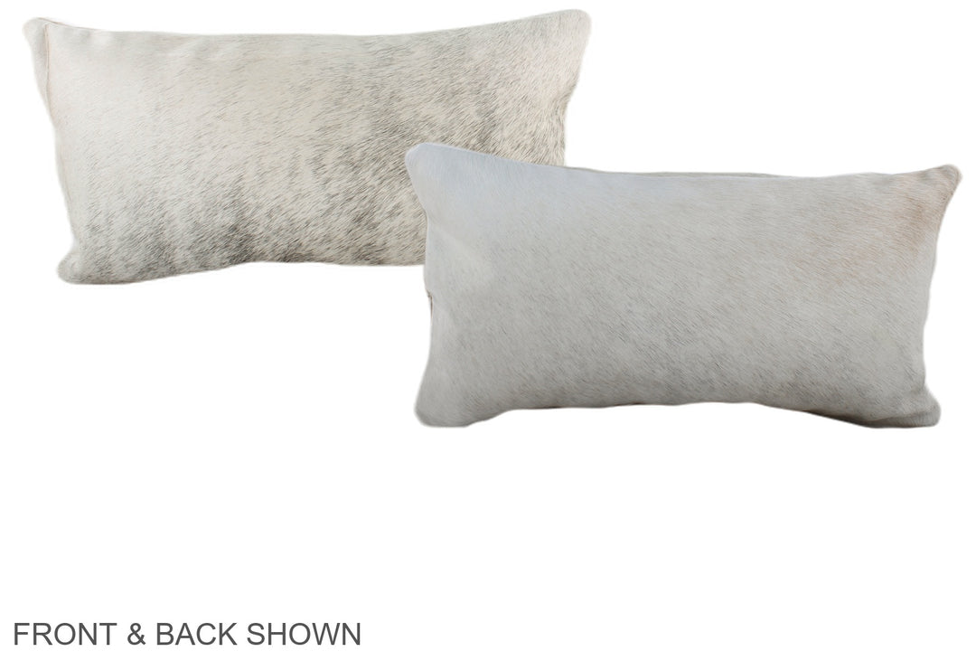 Grey 12"x22" Brazilian Cowhide Pillow #A37956 by Hudson Hides