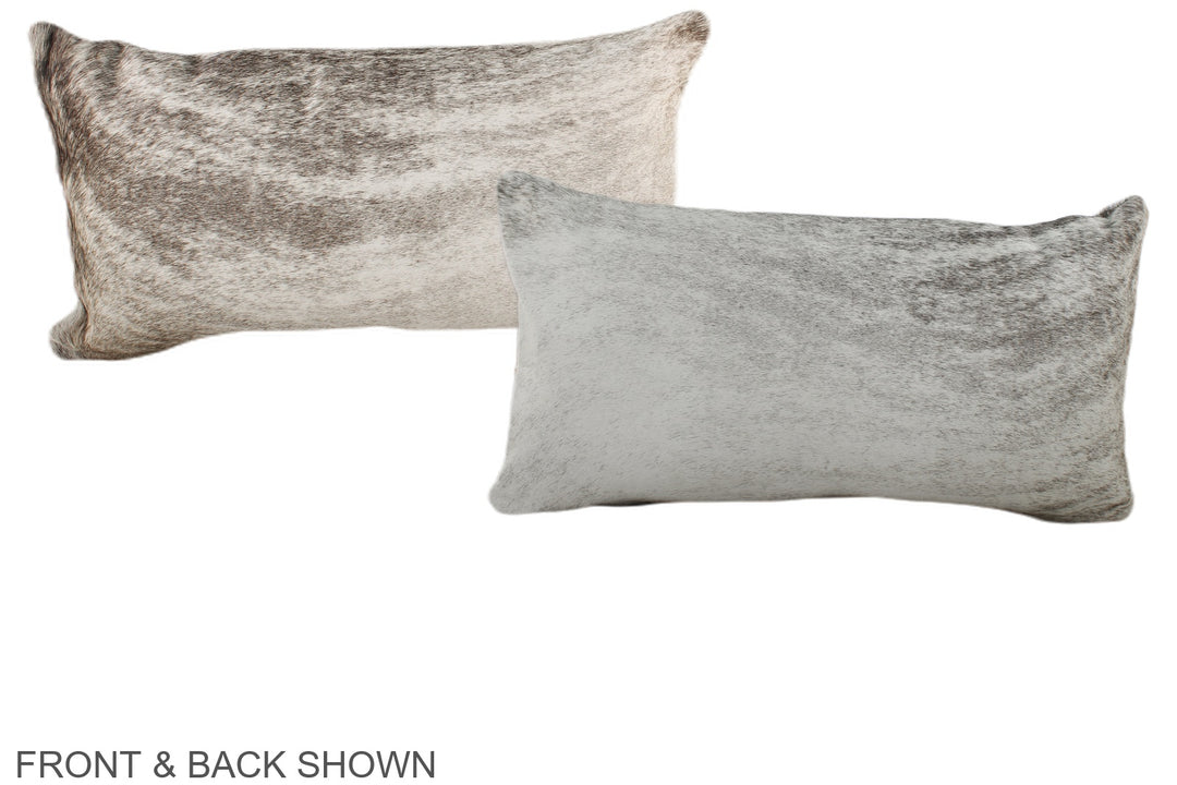 Grey 12"x22" Brazilian Cowhide Pillow #A37966 by Hudson Hides