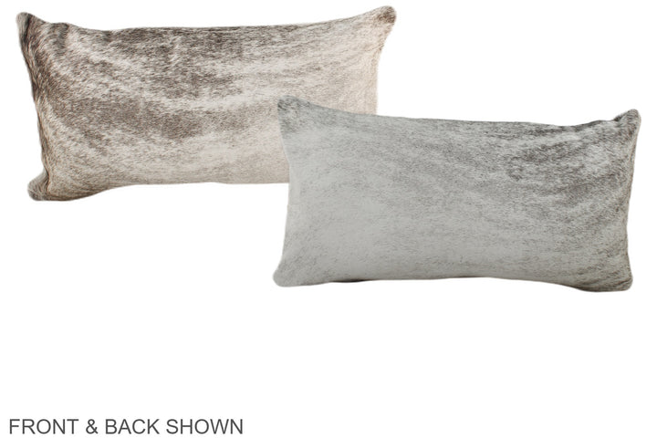 Grey 12"x22" Brazilian Cowhide Pillow #A37966 by Hudson Hides