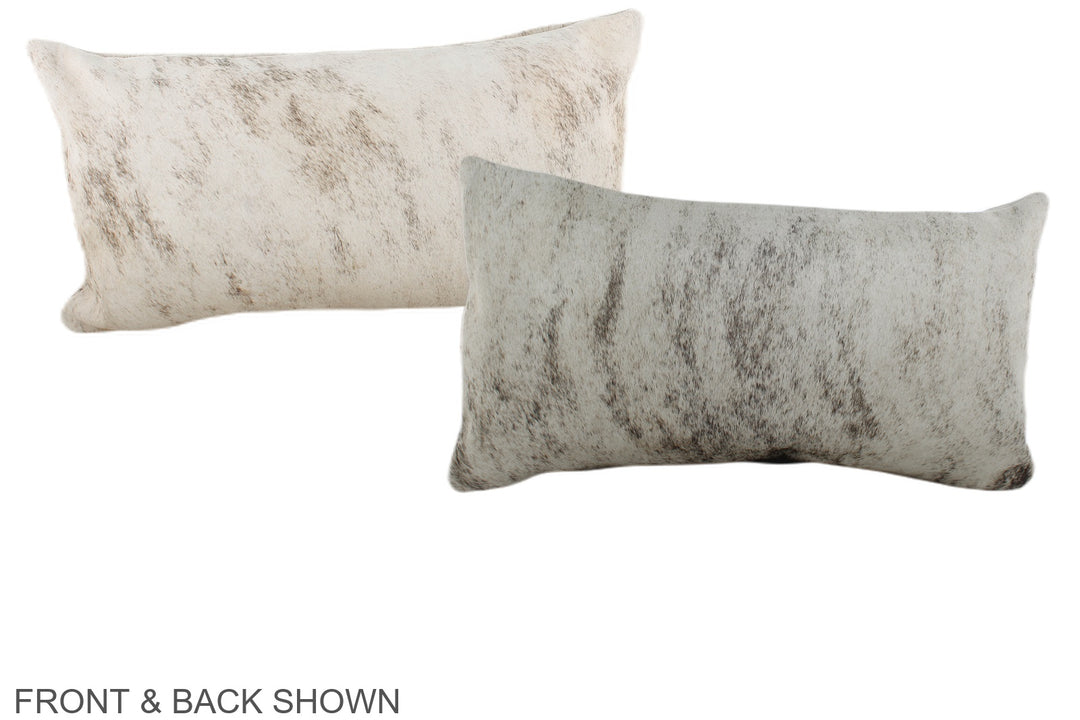 Grey 12"x22" Brazilian Cowhide Pillow #A37972 by Hudson Hides