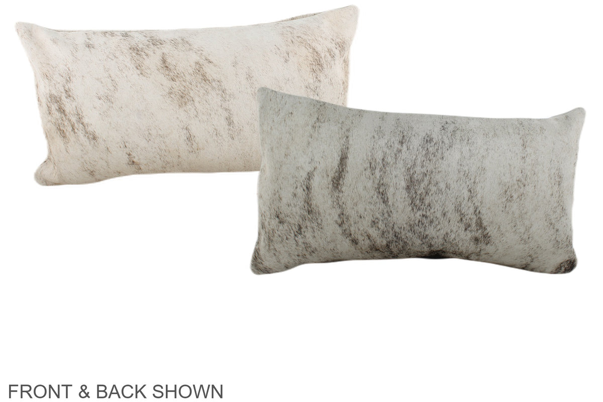 Grey Cowhide Pillow #A37972