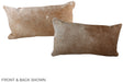 Caramel 12"x22" Brazilian Cowhide Pillow #A37973 by Hudson Hides