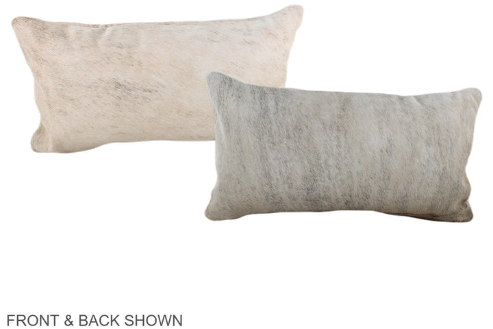 Light Brindle 12"x22" Brazilian Cowhide Pillow #A38008 by Hudson Hides