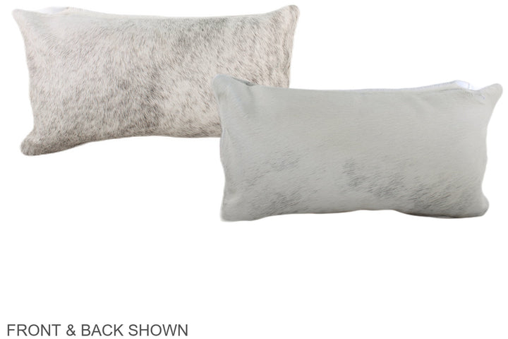 Grey 12"x22" Brazilian Cowhide Pillow #A38022 by Hudson Hides