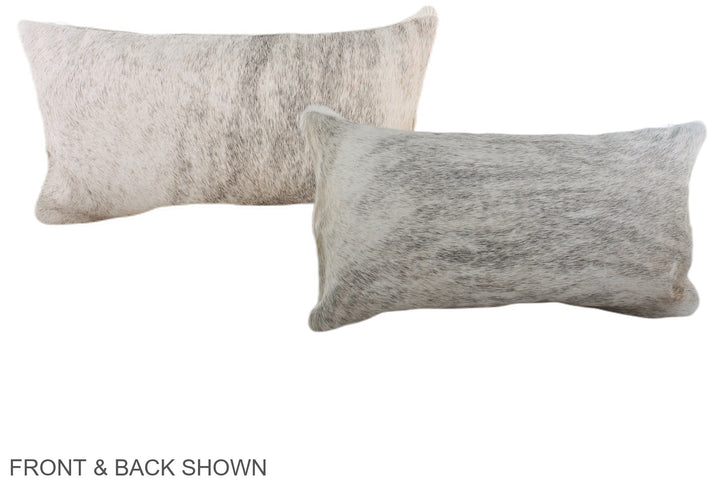 Grey 12"x22" Brazilian Cowhide Pillow #A38024 by Hudson Hides