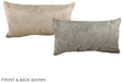 Champagne 12"x22" Brazilian Cowhide Pillow #A38048 by Hudson Hides