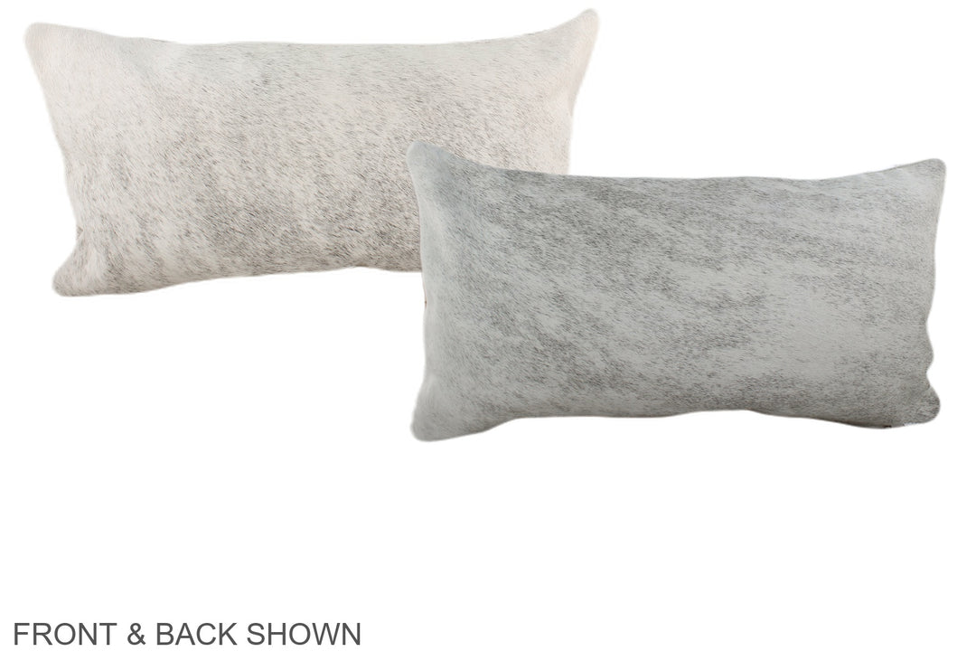 Grey 12"x22" Brazilian Cowhide Pillow #A38059 by Hudson Hides
