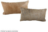 Caramel 12"x22" Brazilian Cowhide Pillow #A38103 by Hudson Hides