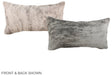 Grey 12"x22" Brazilian Cowhide Pillow #A38115 by Hudson Hides