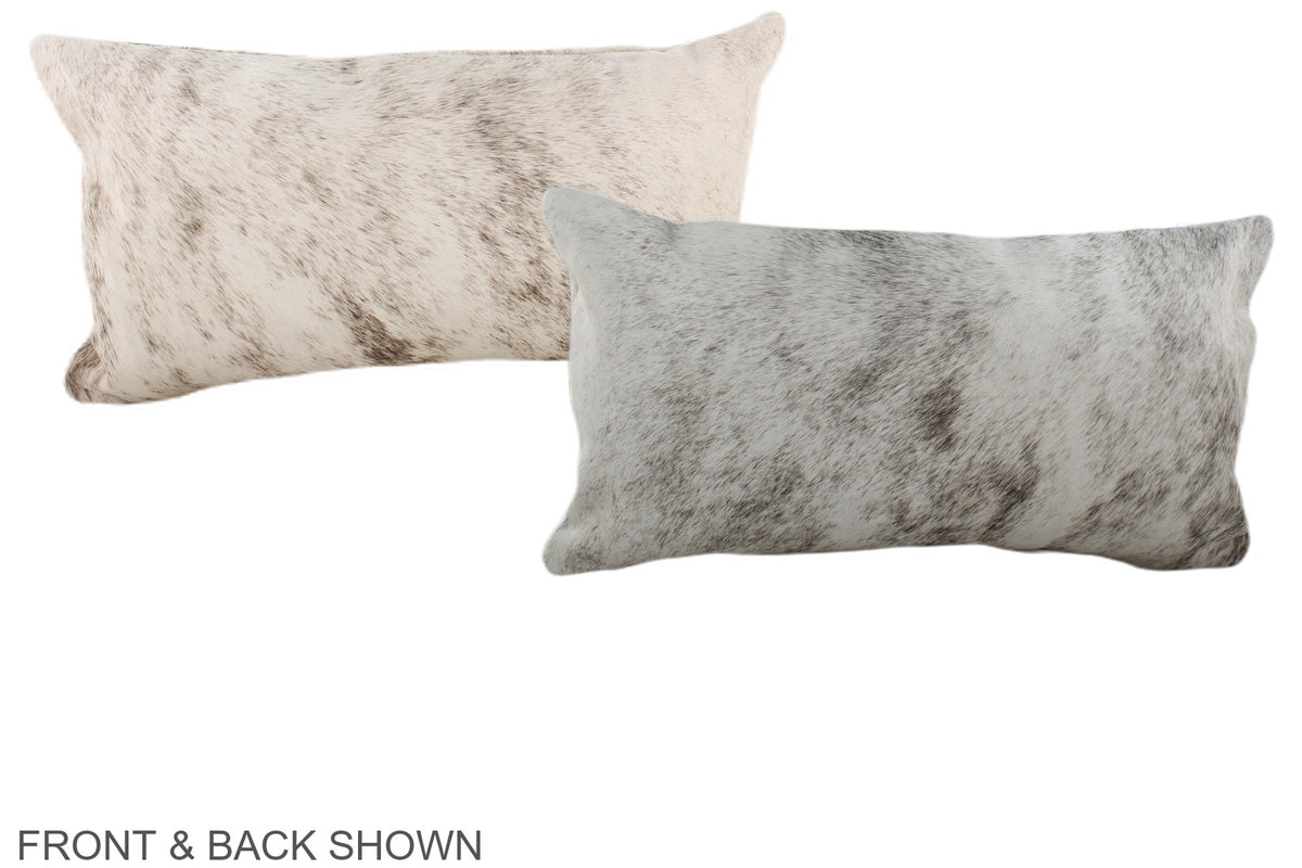 Grey Cowhide Pillow #A38122