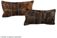 Patchwork 12"x22" Brazilian Cowhide Pillow #A38125 by Hudson Hides