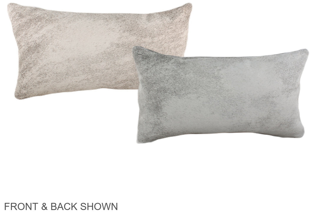 Grey 12"x22" Brazilian Cowhide Pillow #A38127 by Hudson Hides