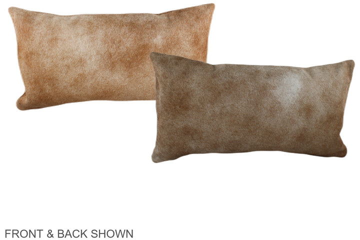 Beige 12"x22" Brazilian Cowhide Pillow #A38140 by Hudson Hides