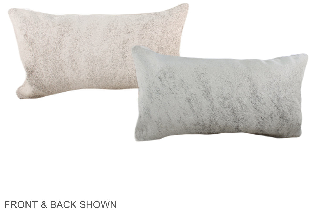 Grey Cowhide Pillow #A38161