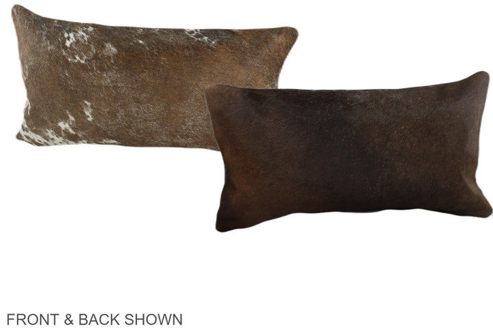Chocolate 12"x22" Brazilian Cowhide Pillow #A38315 by Hudson Hides