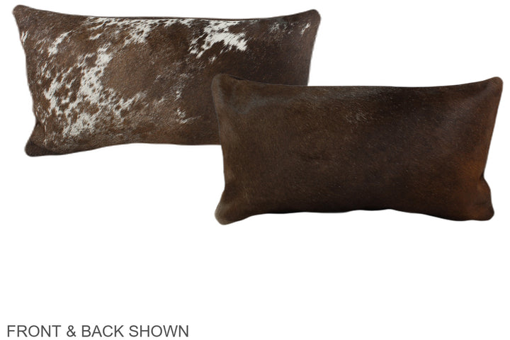 Chocolate 12"x22" Brazilian Cowhide Pillow #A38333 by Hudson Hides