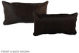 Chocolate 12"x22" Brazilian Cowhide Pillow #A38339 by Hudson Hides