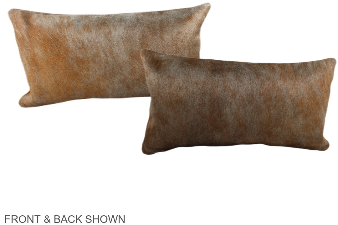 Caramel 12"x22" Brazilian Cowhide Pillow #A38343 by Hudson Hides